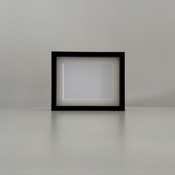 Cornice nera - smusso quadrato - immagine 3