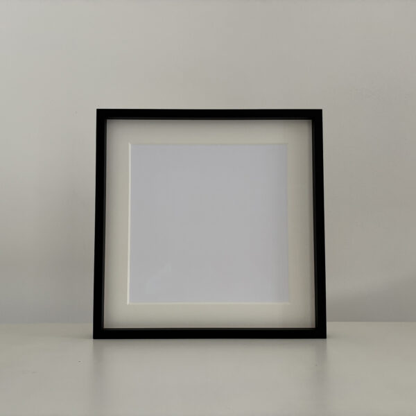Cornice nera - smusso quadrato - immagine 4