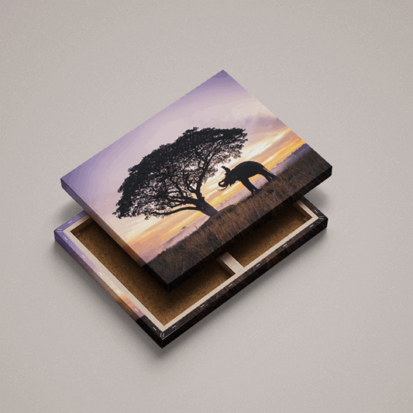 Stampa su tela - Elefante - immagine 3